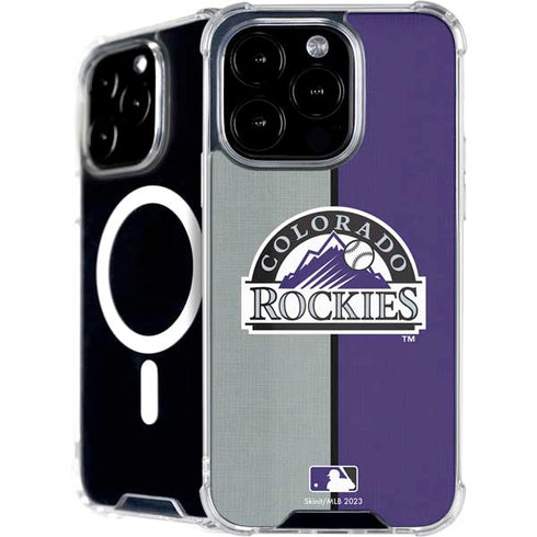 MLB Colorado Rockies Split iPhone 16 Pro MagSafe Case